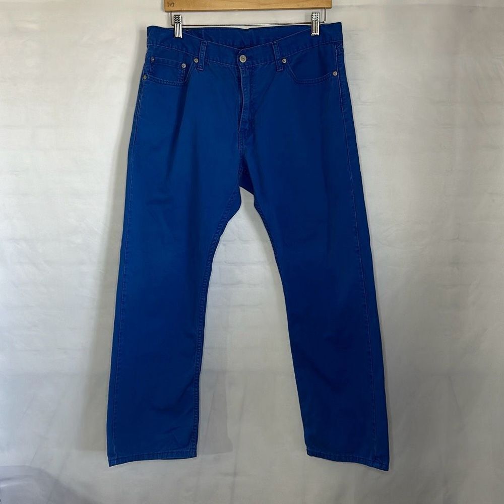 Levi’s 514 Mens Blue Pants size 36x30 100% Cotton